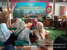 MUSKAL KESEHATAN BERSAMA UPT PUSKESMAS KARANGMOJO 1 DI KALURAHAN KARANGMOJO 18 MEI 2026